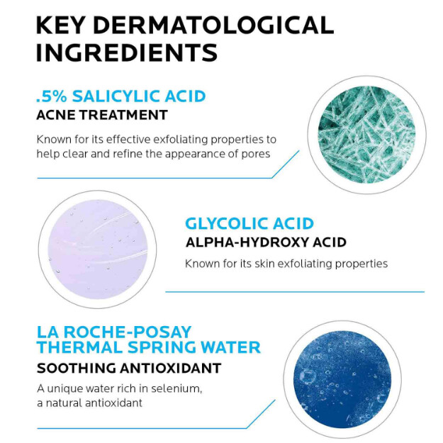 effaclar clarifying solution acne toner tonico per lacne con acido salicilico