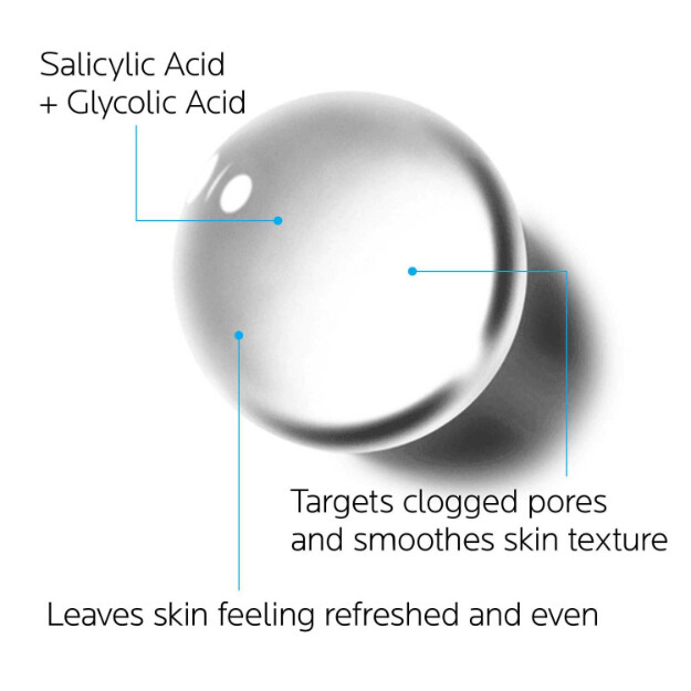 effaclar clarifying solution acne toner tonico per lacne con acido salicilico