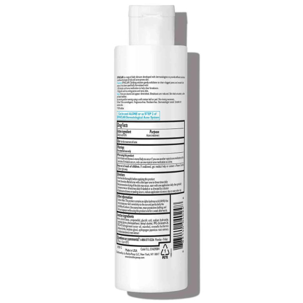 effaclar clarifying solution acne toner tonico per lacne con acido salicilico
