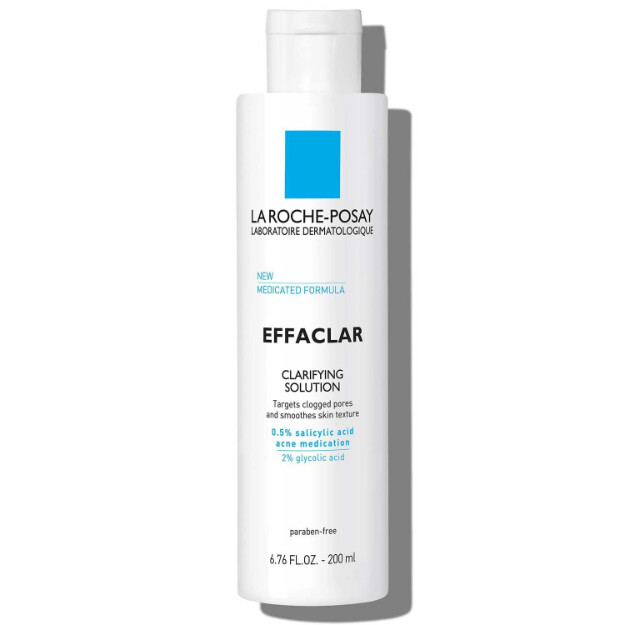 effaclar clarifying solution acne toner tonico per lacne con acido salicilico