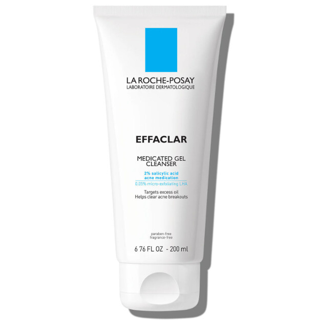 effaclar detergente viso medicato per acne detergente viso allacne con acido salicilico clinicamente testato e raccomandato dai dermatologi