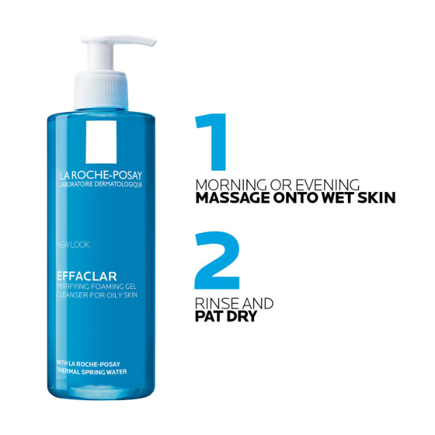effaclar gel detergente viso per pelle grassa detergente viso schiumogeno per pelle grassa