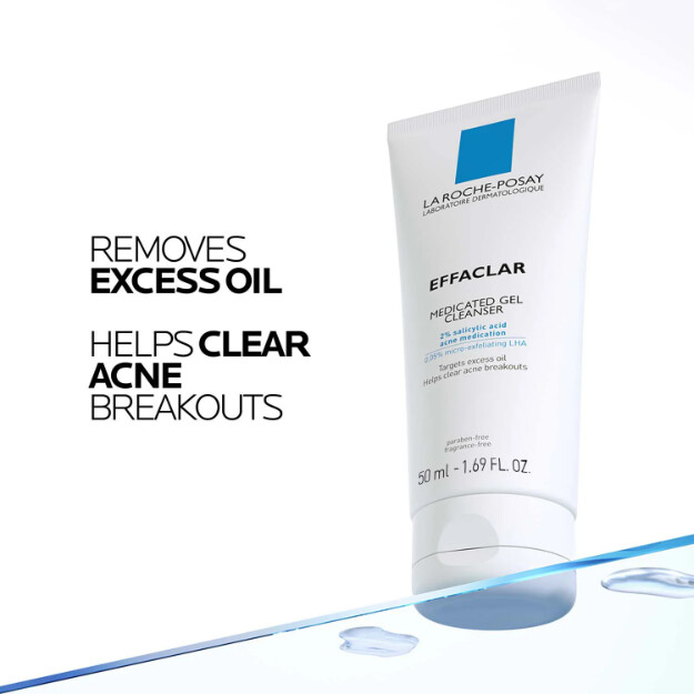 effaclar detergente viso medicato per acne detergente viso allacne con acido salicilico clinicamente testato e raccomandato dai dermatologi