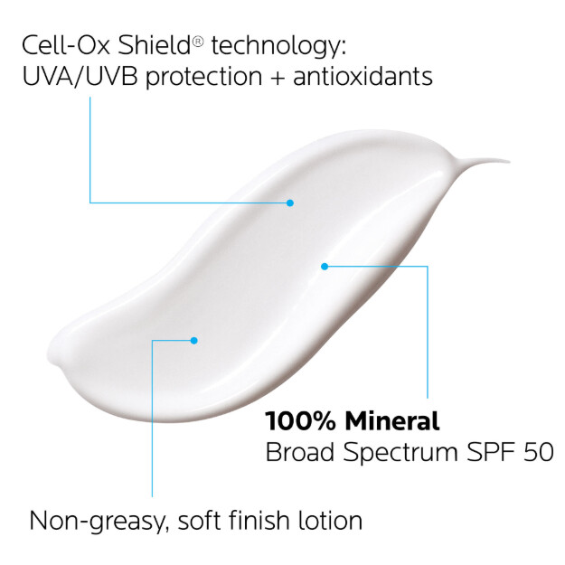 anthelios spf 50 gentle lotion mineral sunscreen protezione solare minerale per pelli sensibili