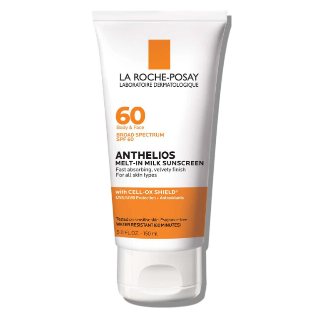anthelios melt-in milk sunscreen spf 60 la nostra migliore protezione solare per viso e corpo