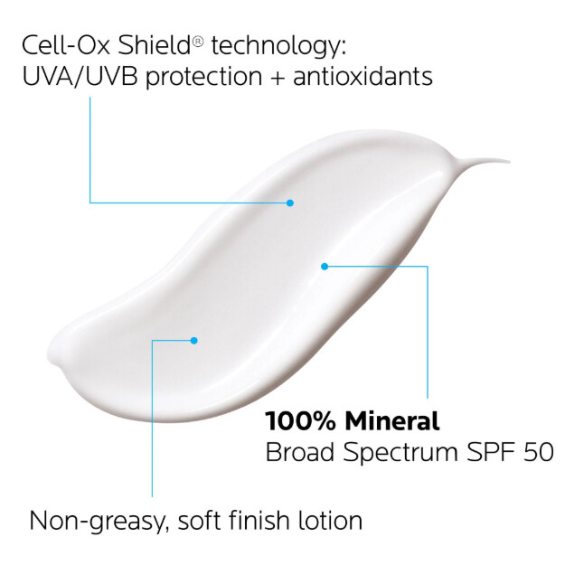 anthelios spf 50 gentle lotion mineral sunscreen protezione solare minerale per pelli sensibili