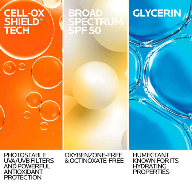 anthelios uv pro-sport sunscreen spf 50 protezione solare a lunga durata per viso e corpo resistente allacqua e al sudore per attività fisica e sport