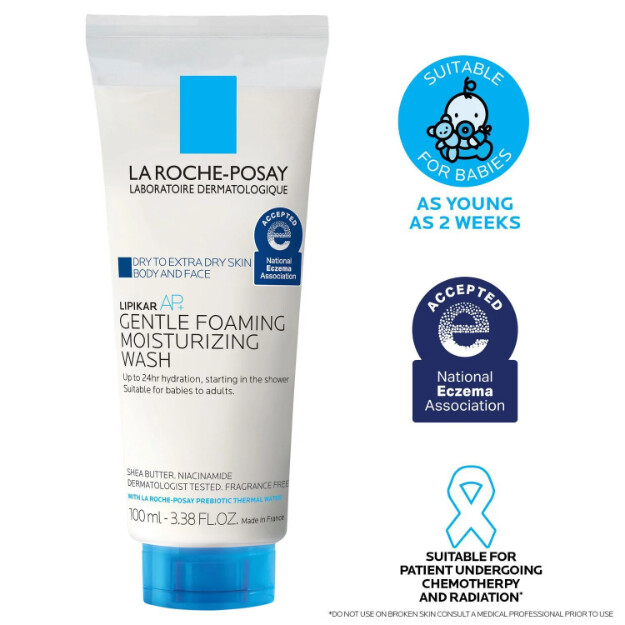 lipikar wash ap detergente idratante per corpo e viso detergente per corpo e viso per pelli molto secche