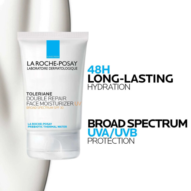 toleriane double repair crema idratante viso con spf crema idratante viso con spf