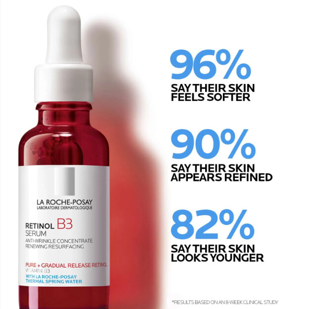 siero al retinolo puro retinol b3 siero dermatologico anti-età al retinolo puro. formula testata contro le allergie