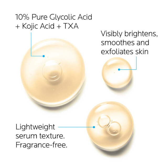 siero di acido glicolico puro al 10 con glicolico b5 siero dermatologico anti-età al 10 con acido glicolico puro