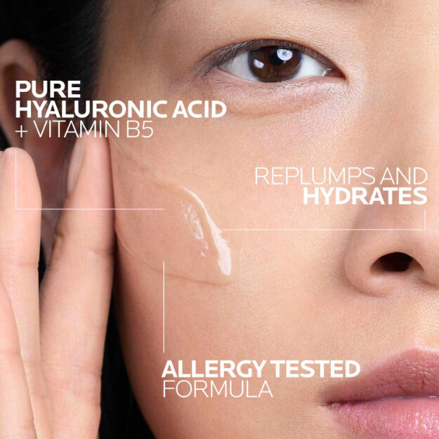 siero allacido ialuronico puro hyalu b5 siero dermatologico anti-età allacido ialuronico puro. formula testata contro le allergie.