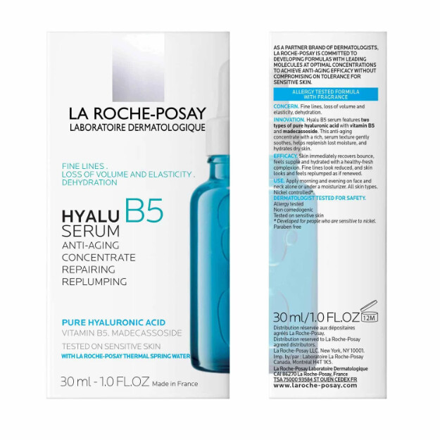 siero allacido ialuronico puro hyalu b5 siero dermatologico anti-età allacido ialuronico puro. formula testata contro le allergie.