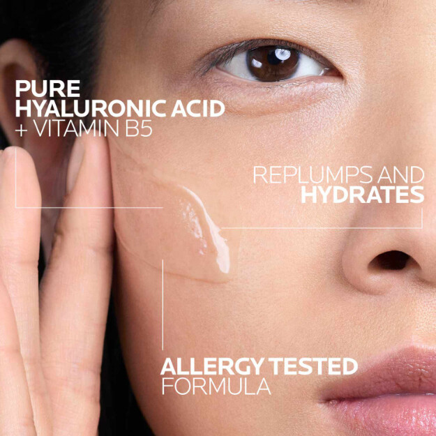 siero allacido ialuronico puro hyalu b5 siero dermatologico anti-età allacido ialuronico puro. formula testata contro le allergie.