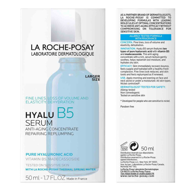 siero allacido ialuronico puro hyalu b5 siero dermatologico anti-età allacido ialuronico puro. formula testata contro le allergie.