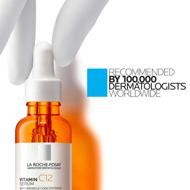 siero alla vitamina c12 siero dermatologico anti-età al 12 di vitamina c pura. formula testata contro le allergie