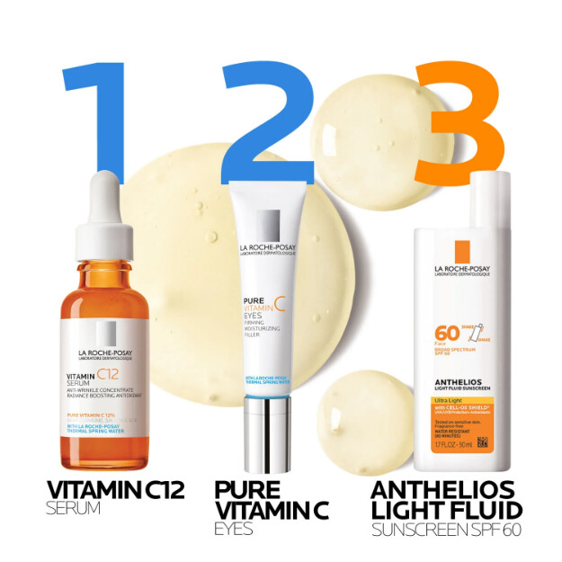 siero alla vitamina c12 siero dermatologico anti-età al 12 di vitamina c pura. formula testata contro le allergie