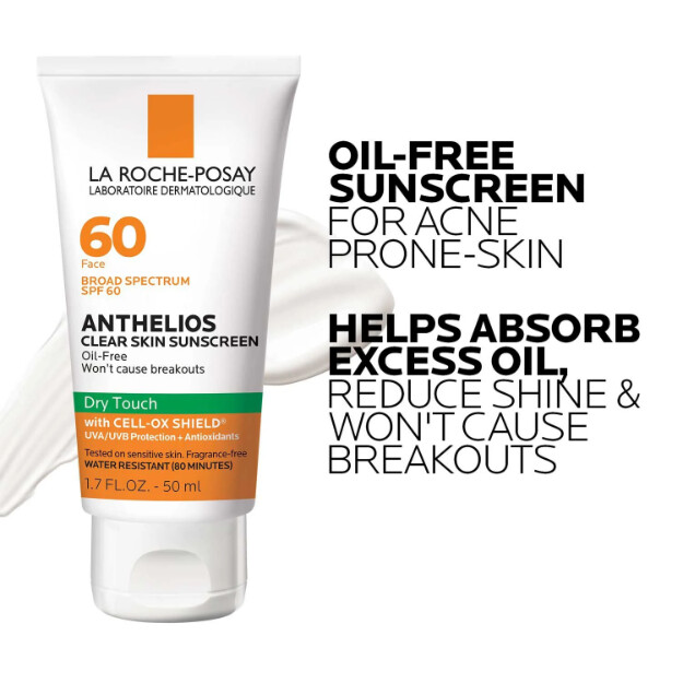 anthelios clear skin oil free sunscreen spf 60 la nostra migliore protezione solare oil-free per pelli a tendenza acneica